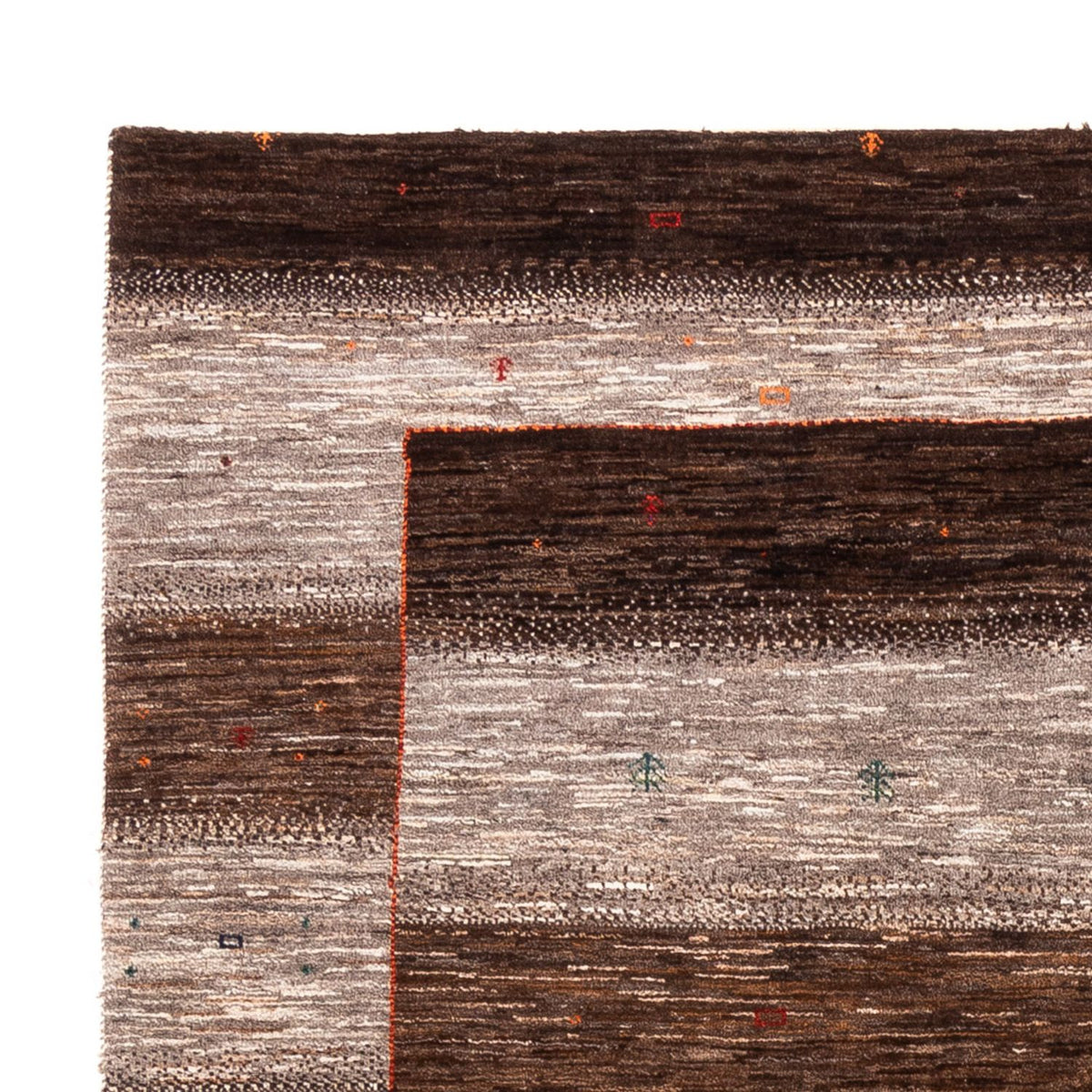 Gabbeh Rug - Loribaft Perser - 238 x 174 cm - natural