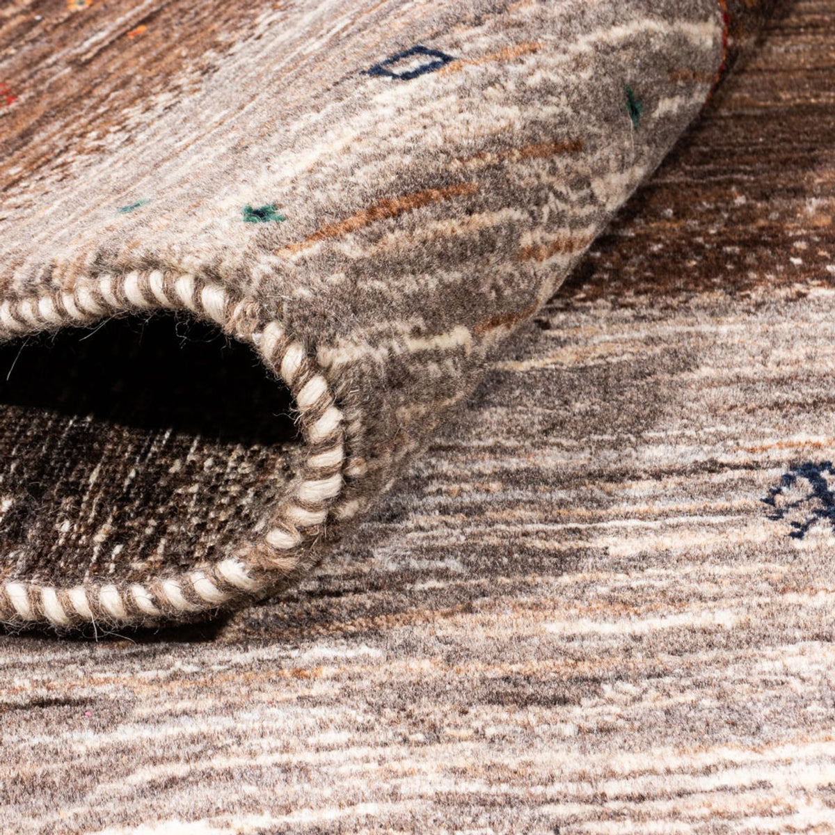 Gabbeh Rug - Loribaft Perser - 238 x 174 cm - natural