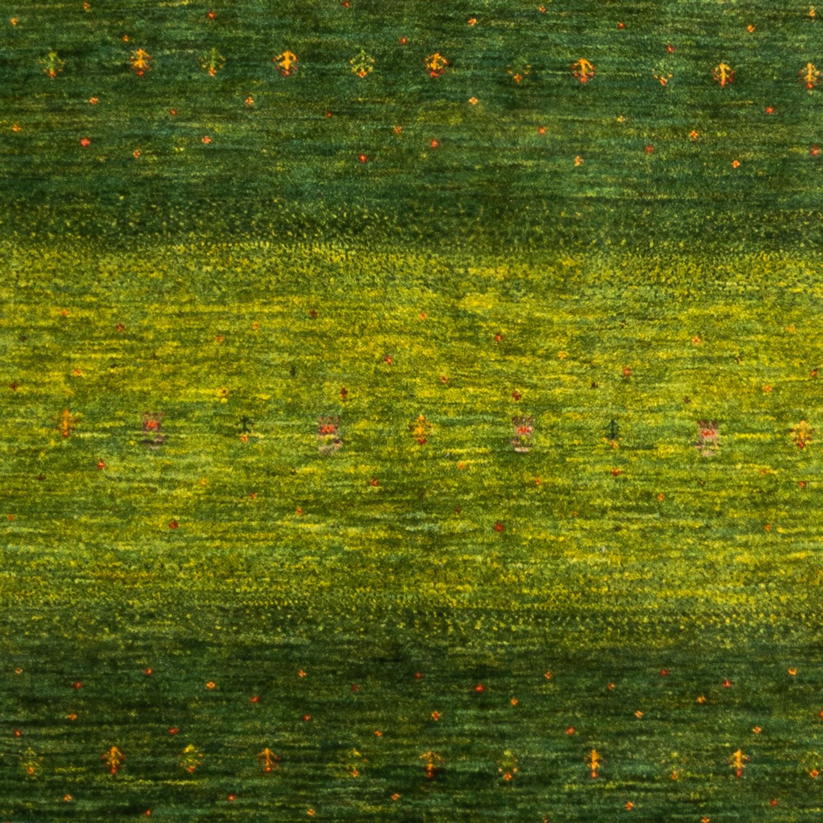 Gabbeh Rug - Loribaft Perser - 238 x 172 cm - green