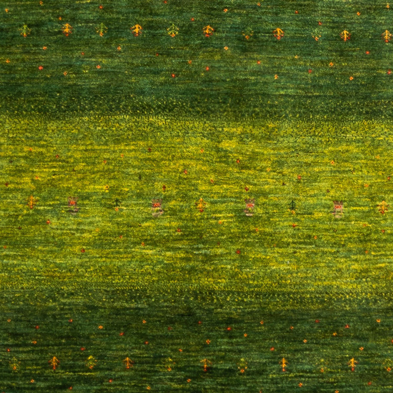 Gabbeh Rug - Loribaft Perser - 238 x 172 cm - green