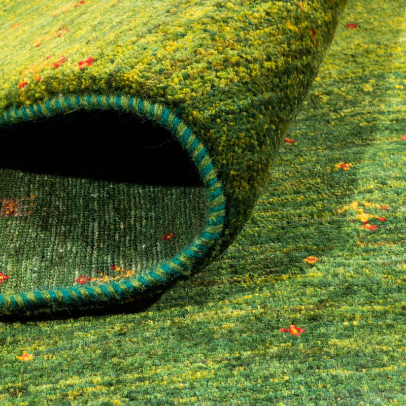 Gabbeh Rug - Loribaft Perser - 238 x 172 cm - green