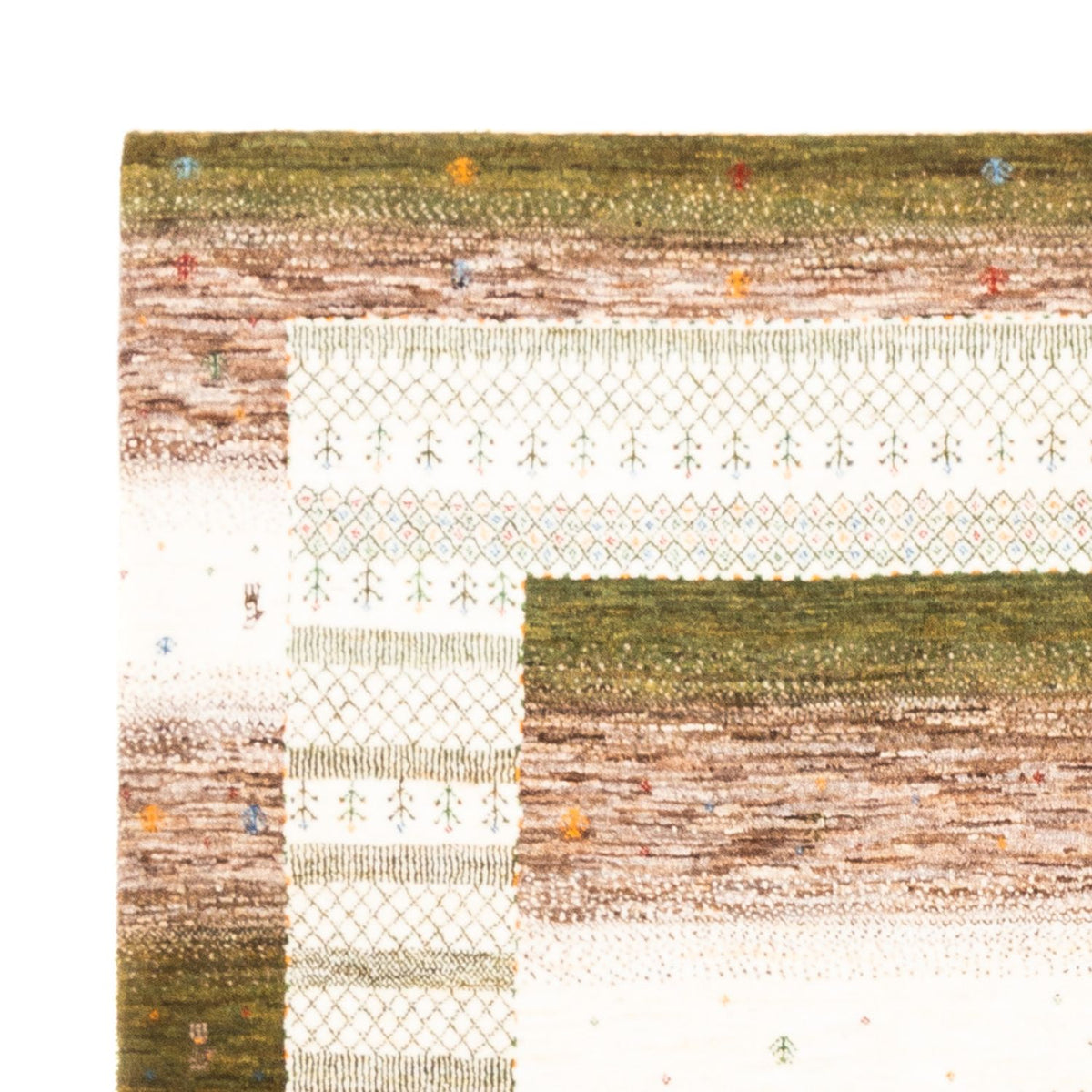 Gabbeh Rug - Loribaft Perser - 239 x 172 cm - natural