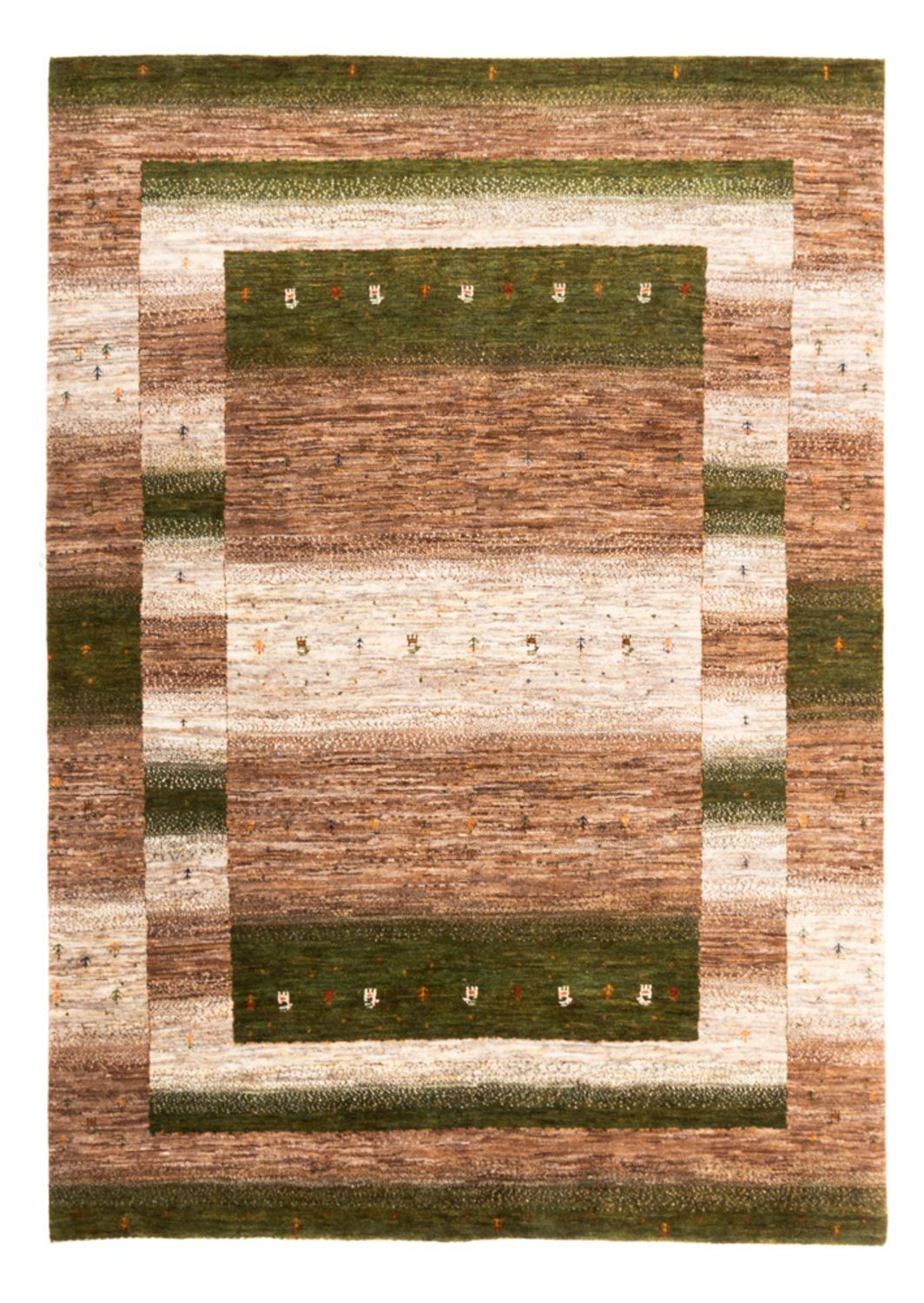 Gabbeh Rug - Loribaft Perser - 237 x 171 cm - natural