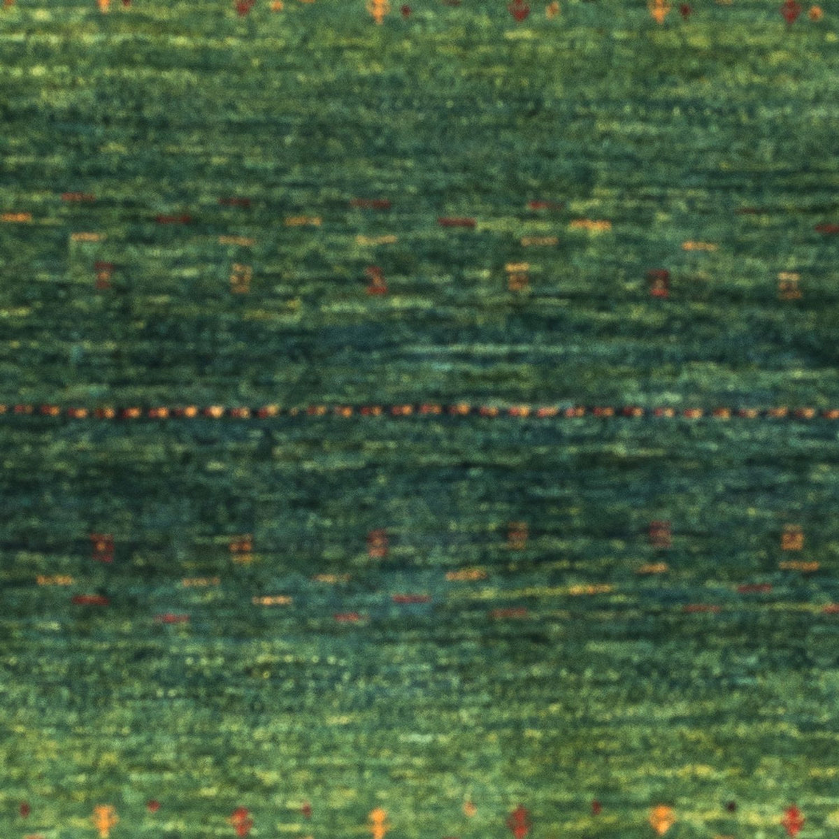 Gabbeh Rug - Loribaft Perser - 139 x 99 cm - green