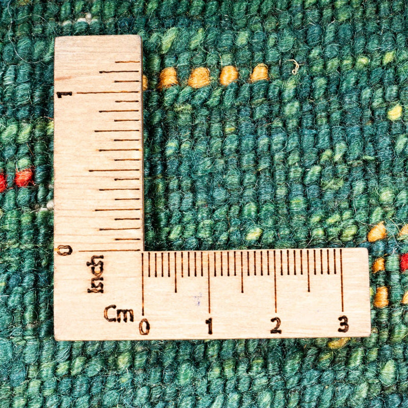 Gabbeh Rug - Loribaft Perser - 139 x 99 cm - green