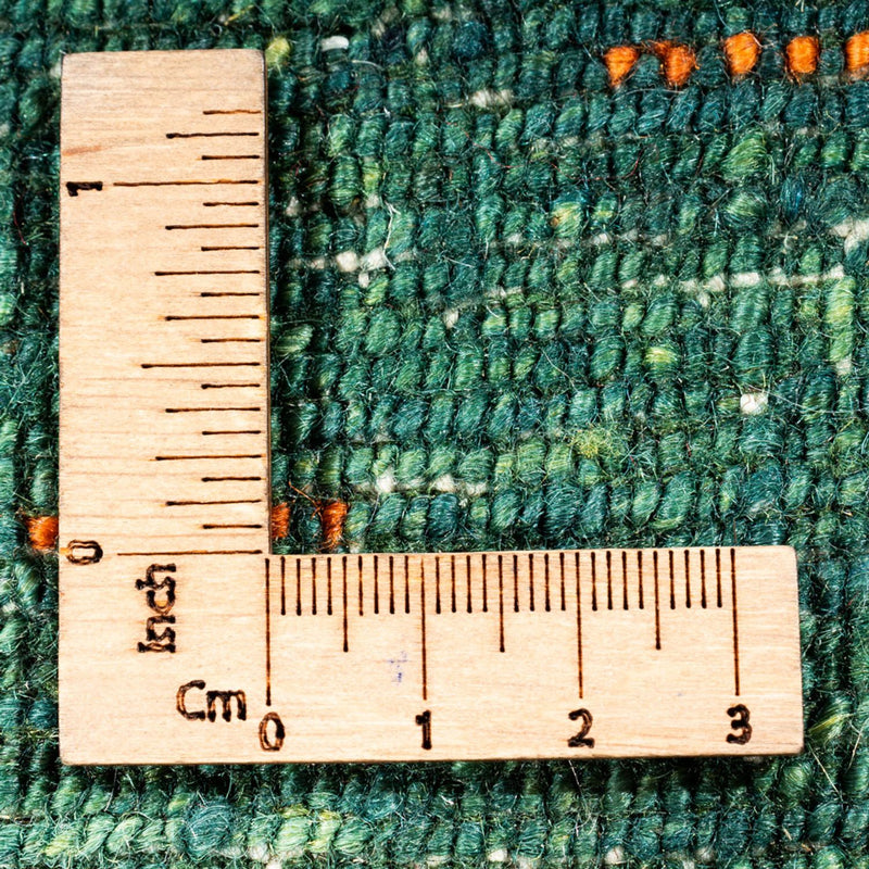 Gabbeh Rug - Loribaft Perser - 152 x 107 cm - green