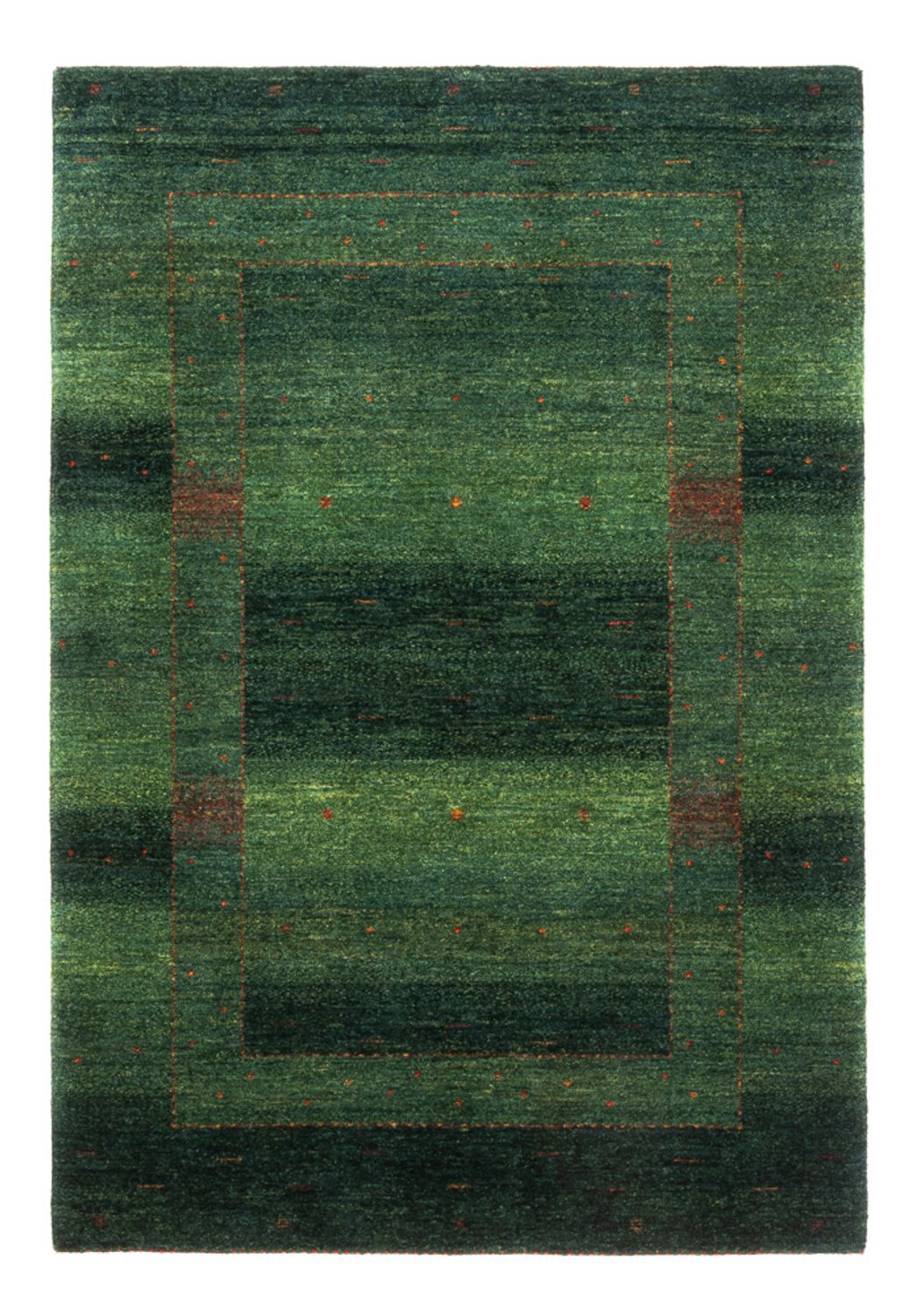 Gabbeh Rug - Loribaft Perser - 164 x 110 cm - green
