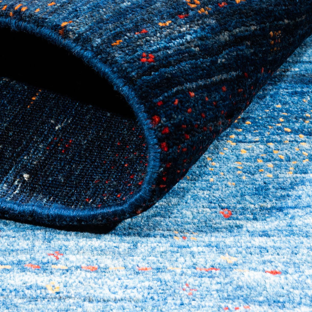 Gabbeh Rug - Loribaft Perser - 171 x 116 cm - blue