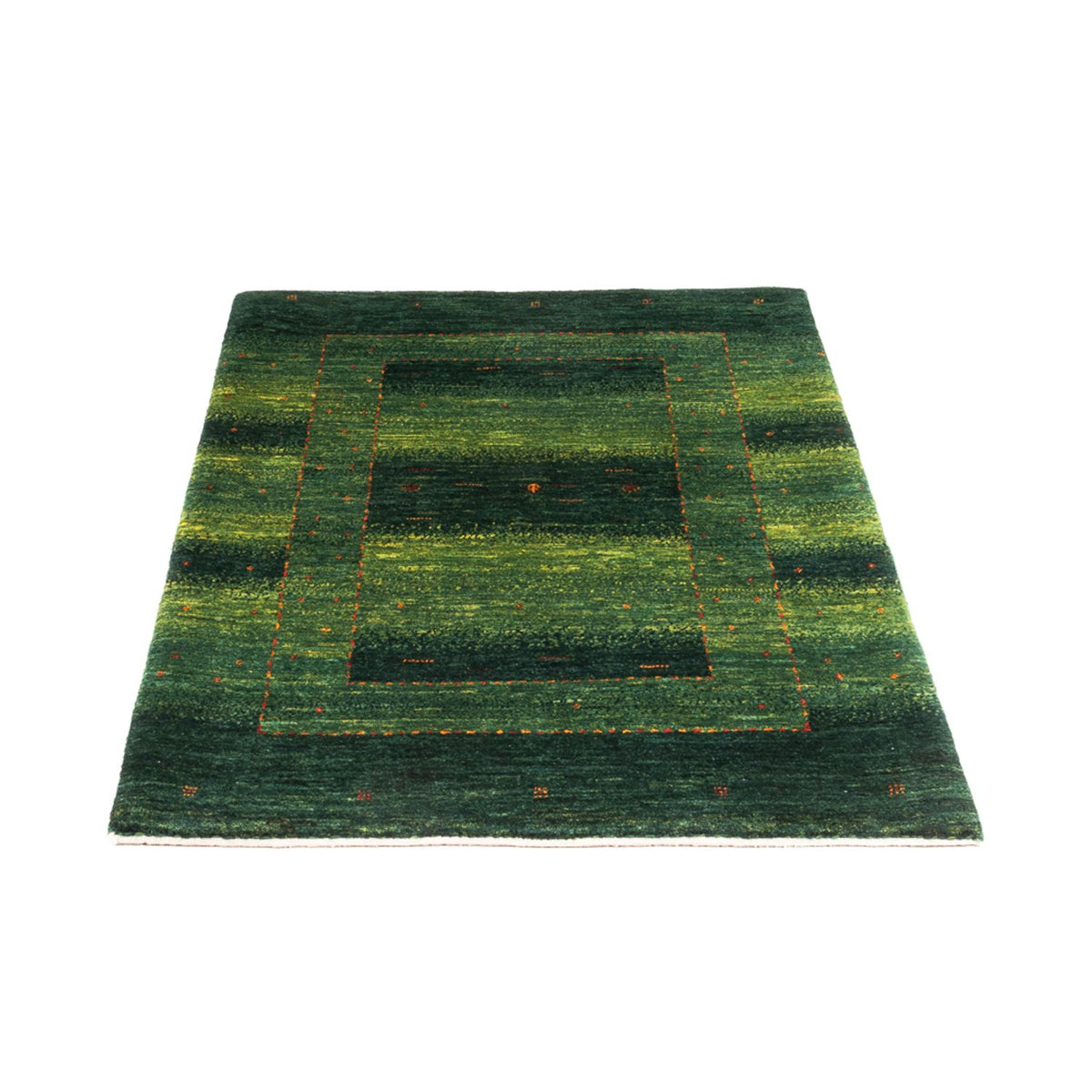 Gabbeh Rug - Loribaft Perser - 134 x 85 cm - green