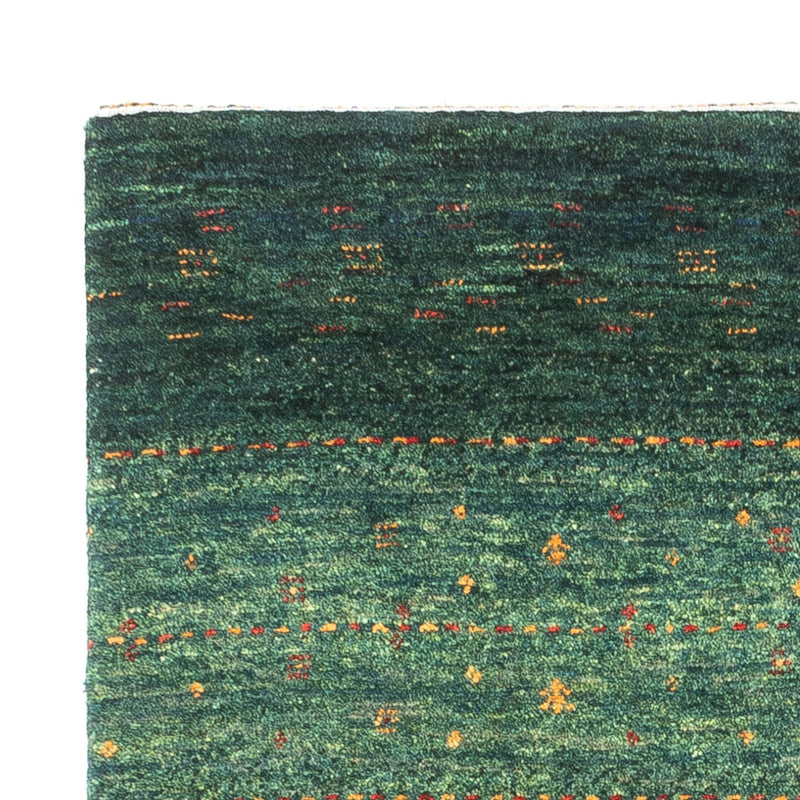 Gabbeh Rug - Loribaft Perser - 129 x 84 cm - green