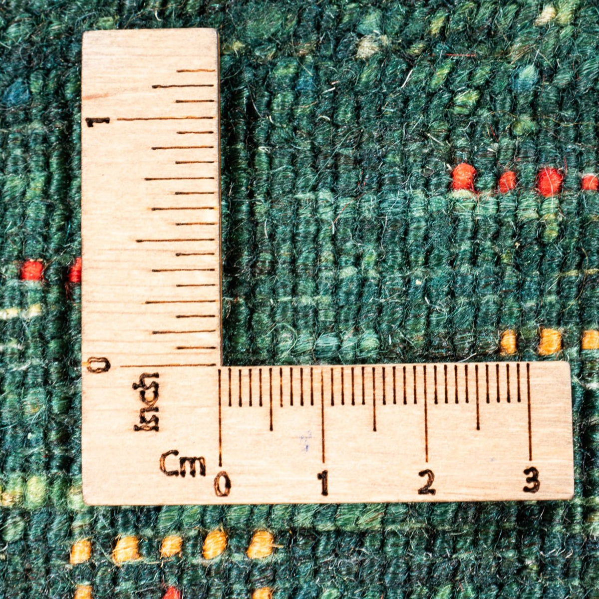 Gabbeh Rug - Loribaft Perser - 129 x 84 cm - green