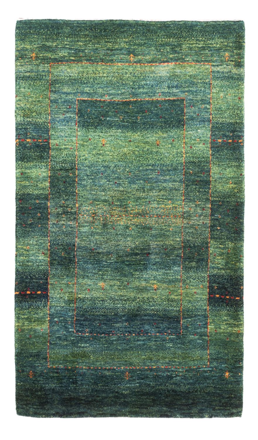 Gabbeh Rug - Loribaft Perser - 135 x 83 cm - green