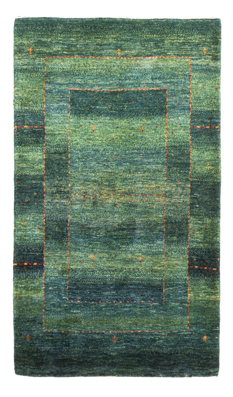 Gabbeh Rug - Loribaft Perser - 135 x 83 cm - green