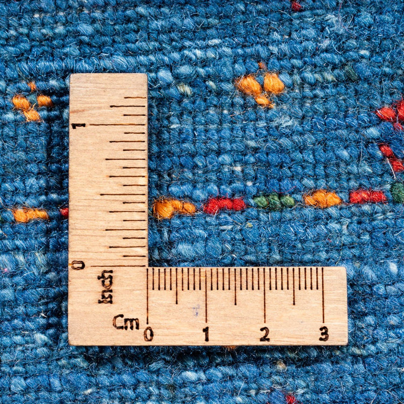 Gabbeh Rug - Loribaft Perser - 120 x 80 cm - blue