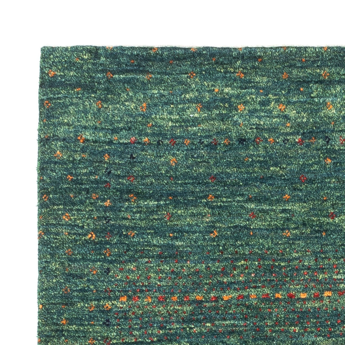 Gabbeh Rug - Loribaft Perser - 124 x 87 cm - green