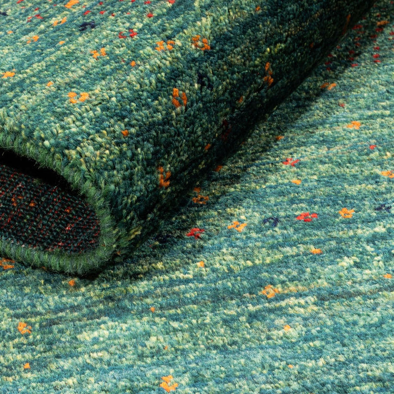 Gabbeh Rug - Loribaft Perser - 124 x 87 cm - green