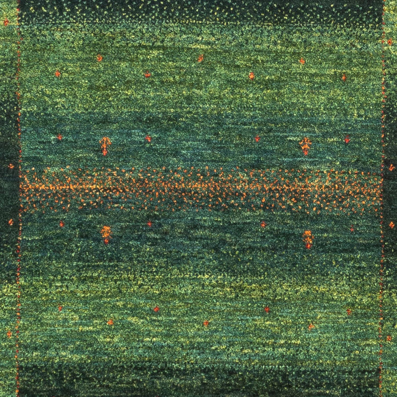 Gabbeh Rug - Loribaft Perser - 129 x 82 cm - green