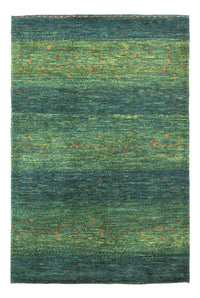 Gabbeh Rug - Loribaft Perser - 126 x 84 cm - green