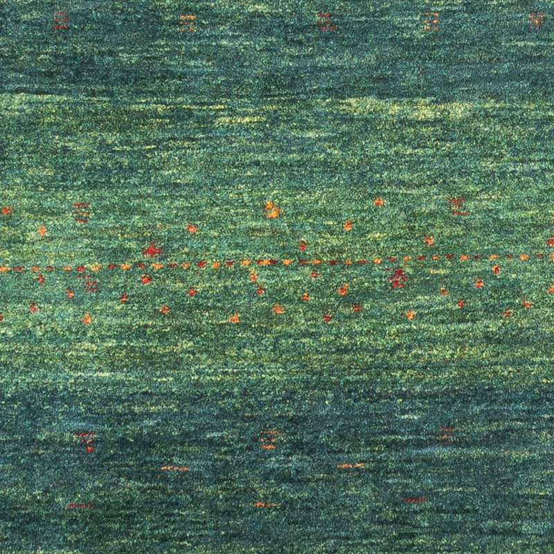 Gabbeh Rug - Loribaft Perser - 126 x 84 cm - green