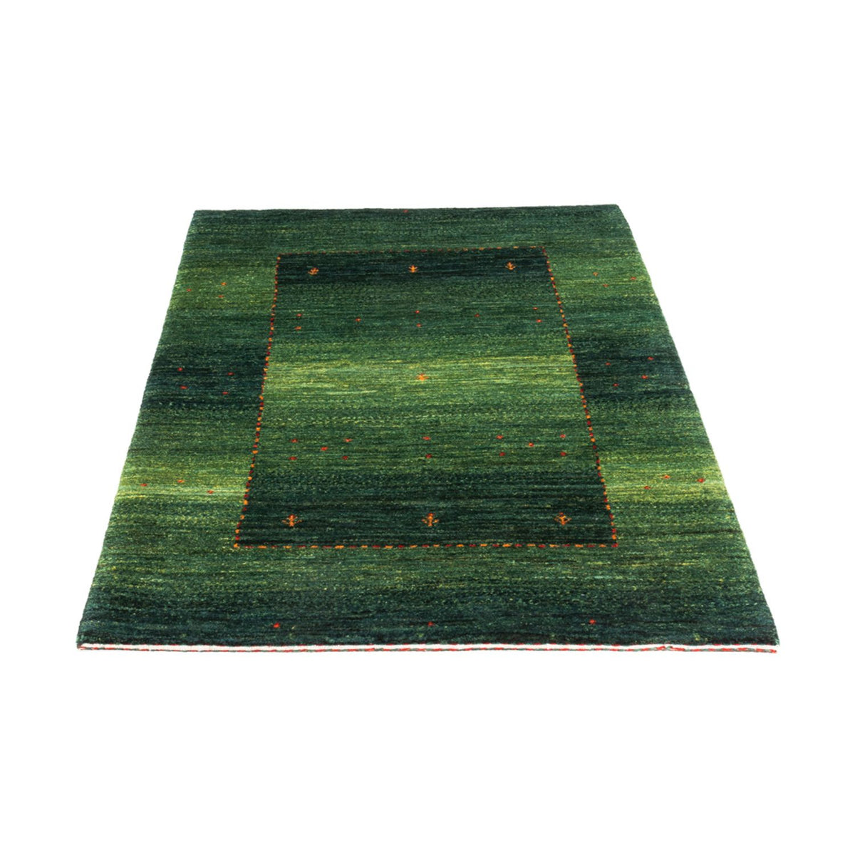 Gabbeh Rug - Loribaft Perser - 128 x 80 cm - green