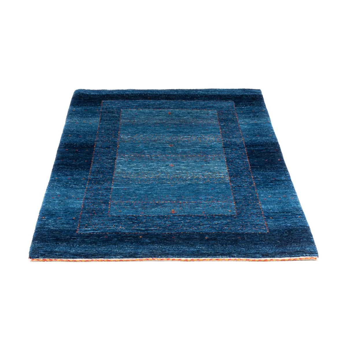 Gabbeh Rug - Loribaft Perser - 134 x 88 cm - blue