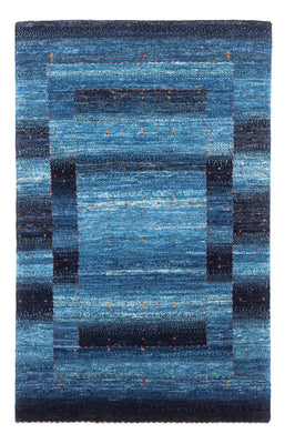 Gabbeh Rug - Loribaft Perser - 129 x 84 cm - blue
