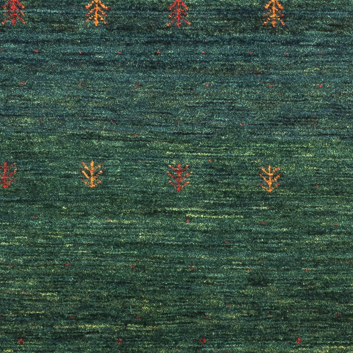 Gabbeh Rug - Loribaft Perser - 136 x 87 cm - green