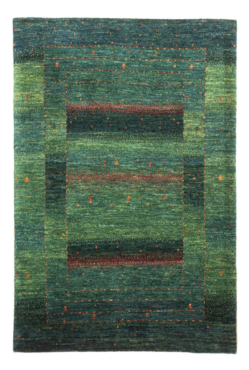 Gabbeh Rug - Loribaft Perser - 125 x 86 cm - green