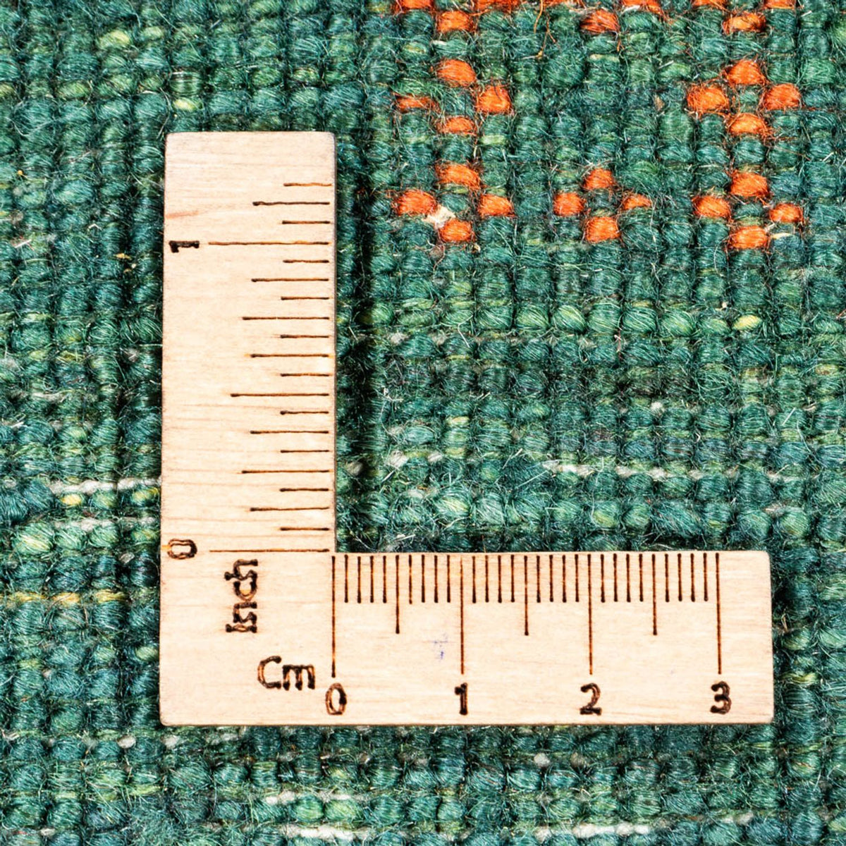 Gabbeh Rug - Loribaft Perser - 120 x 76 cm - green