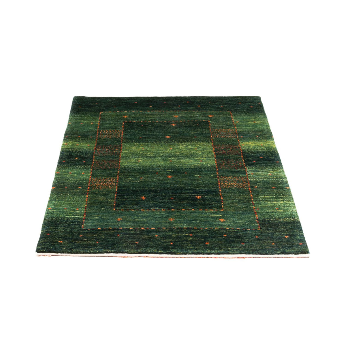 Gabbeh Rug - Loribaft Perser - 121 x 85 cm - green