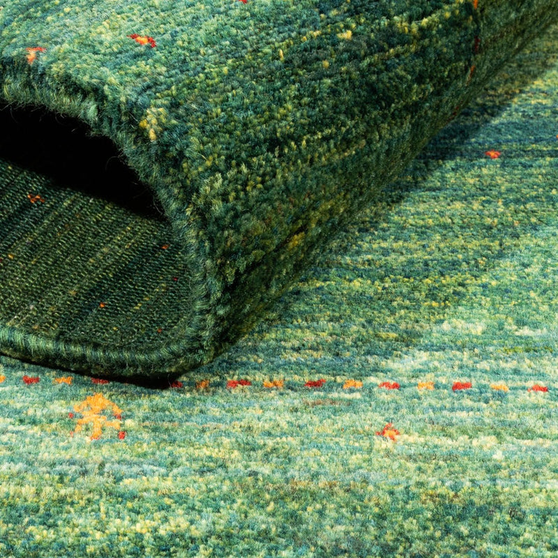 Gabbeh Rug - Loribaft Perser - 133 x 83 cm - green