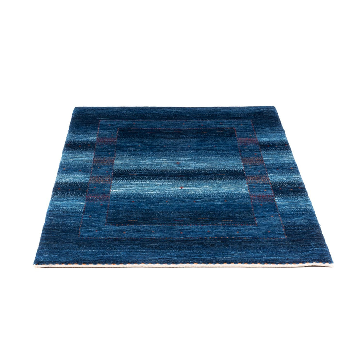 Gabbeh Rug - Loribaft Perser - 122 x 91 cm - blue
