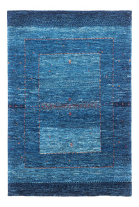 Gabbeh Rug - Loribaft Perser - 122 x 83 cm - blue