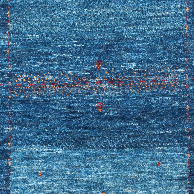 Gabbeh Rug - Loribaft Perser - 122 x 83 cm - blue