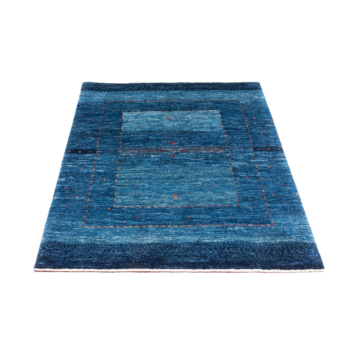 Gabbeh Rug - Loribaft Perser - 122 x 83 cm - blue