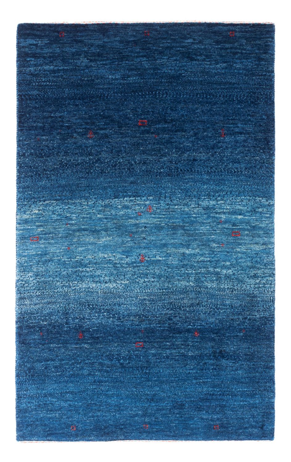 Gabbeh Rug - Loribaft Perser - 137 x 83 cm - blue
