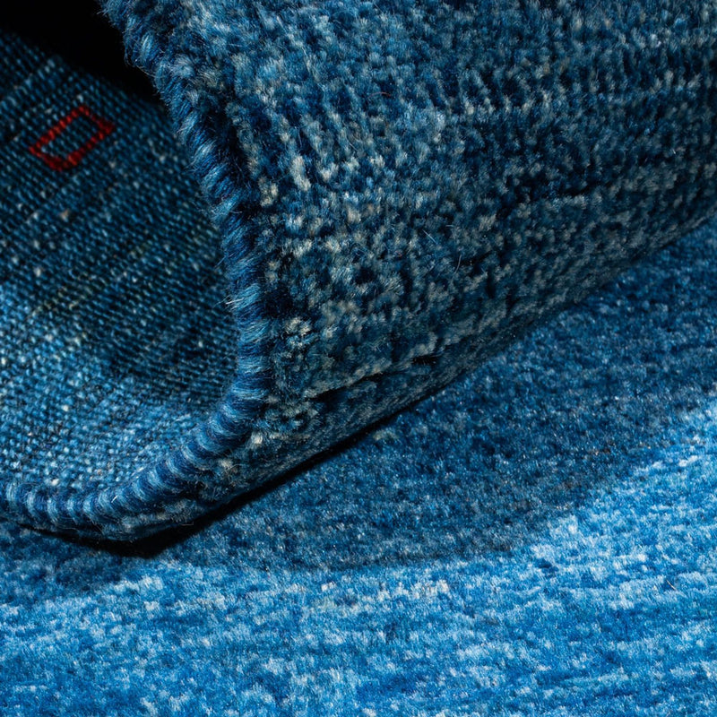 Gabbeh Rug - Loribaft Perser - 137 x 83 cm - blue