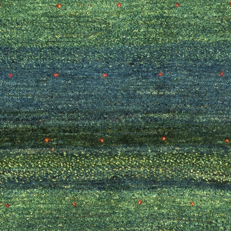 Gabbeh Rug - Loribaft Perser - 121 x 80 cm - green