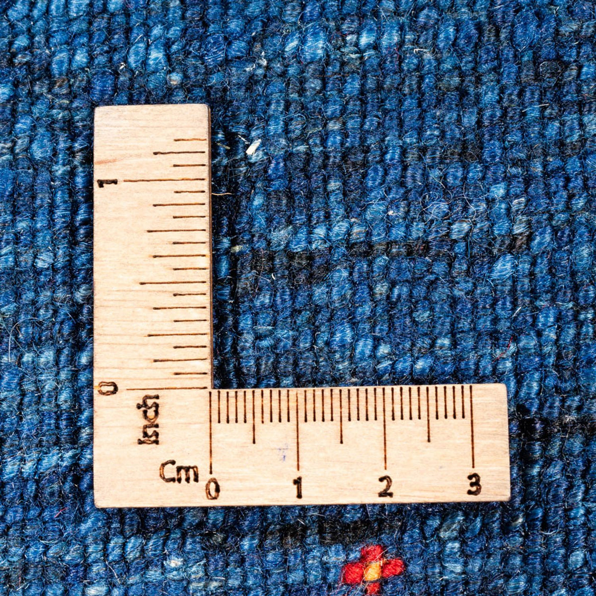 Gabbeh Rug - Loribaft Perser - 132 x 83 cm - blue