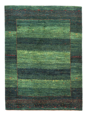 Gabbeh Rug - Loribaft Perser - 110 x 86 cm - green