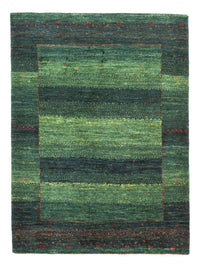 Gabbeh Rug - Loribaft Perser - 110 x 86 cm - green