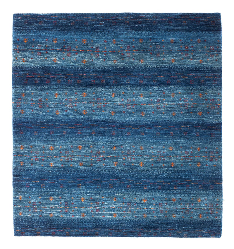 Gabbeh Rug - Loribaft Perser - 112 x 100 cm - blue