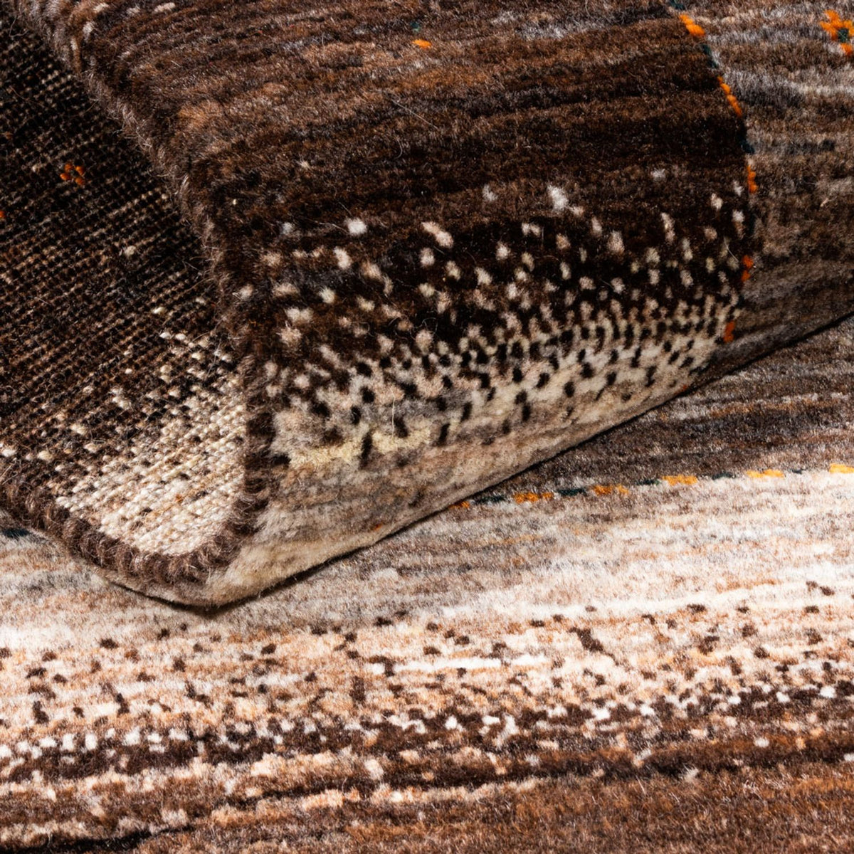 Gabbeh Rug - Loribaft Perser - 123 x 84 cm - grey