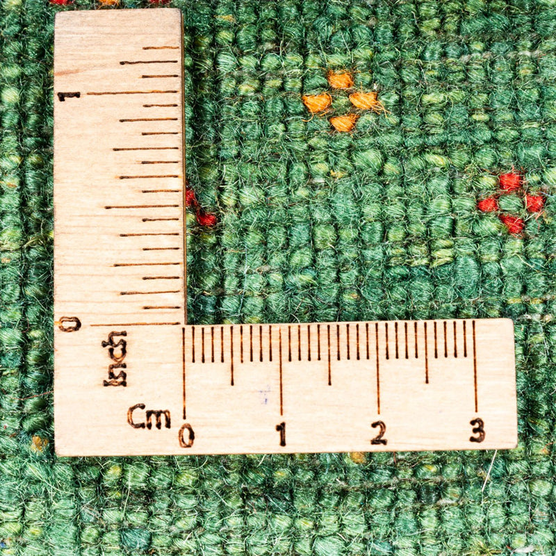 Gabbeh Rug - Loribaft Perser - 162 x 91 cm - green