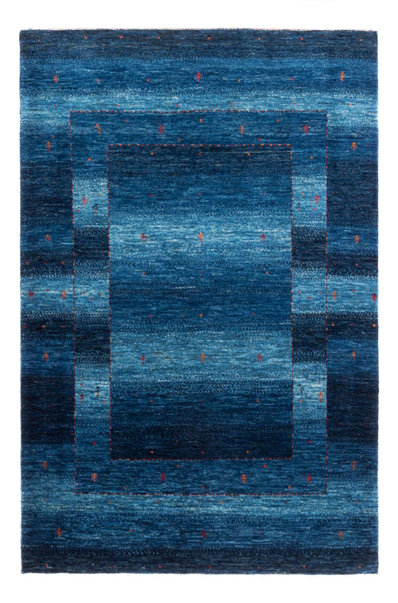 Gabbeh Rug - Loribaft Perser - 190 x 128 cm - blue