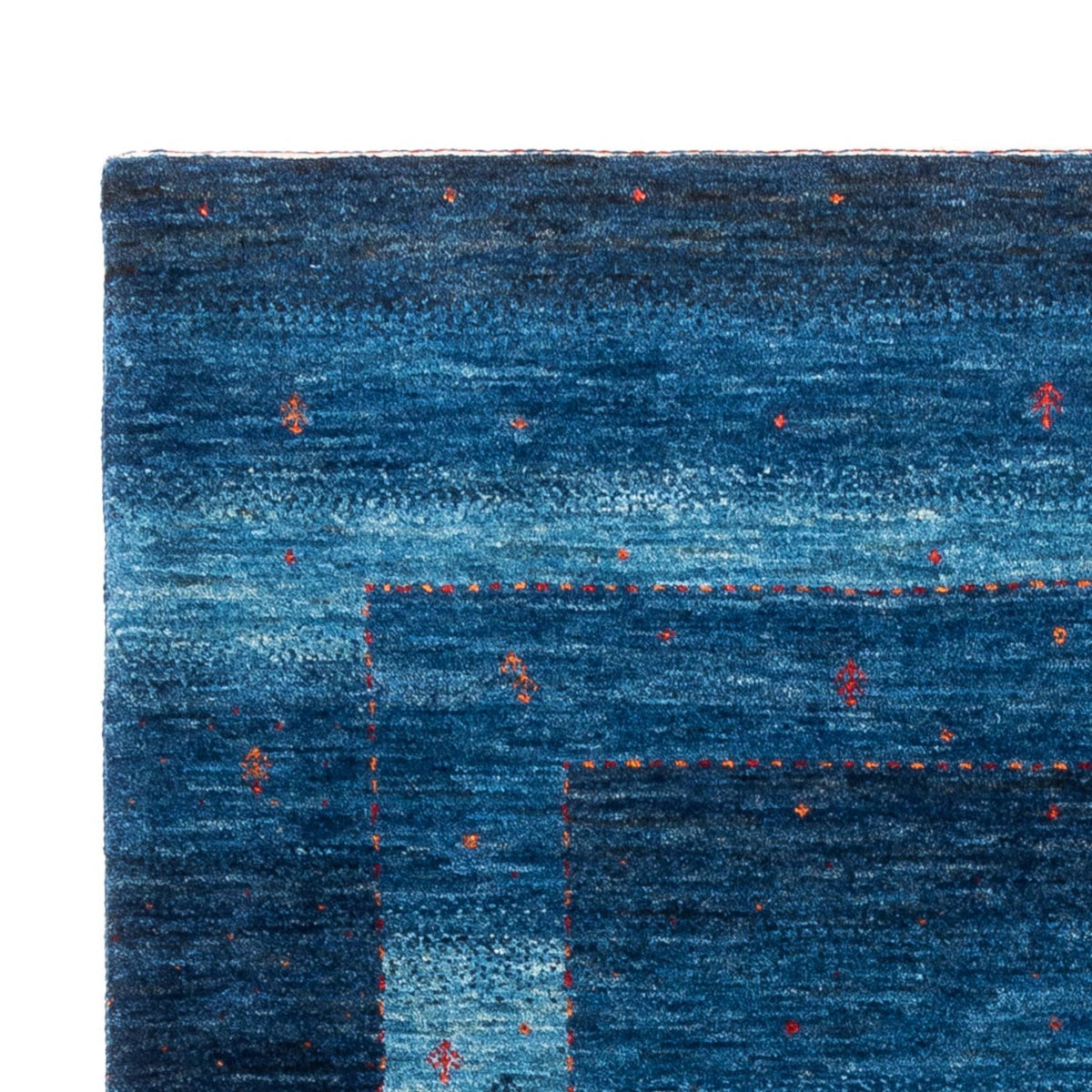 Gabbeh Rug - Loribaft Perser - 190 x 128 cm - blue