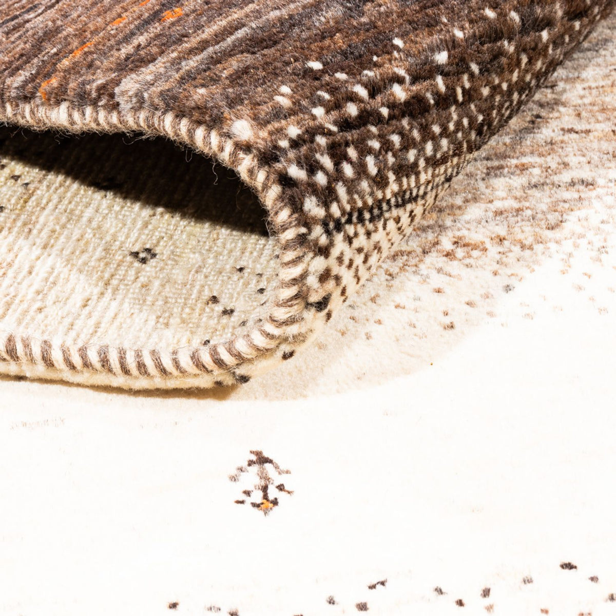 Gabbeh Rug - Loribaft Perser - 233 x 173 cm - natural