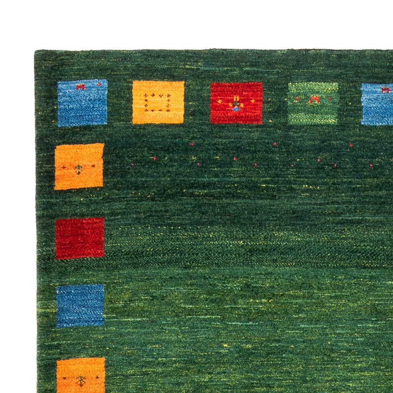 Gabbeh Rug - Loribaft Perser - 246 x 176 cm - green