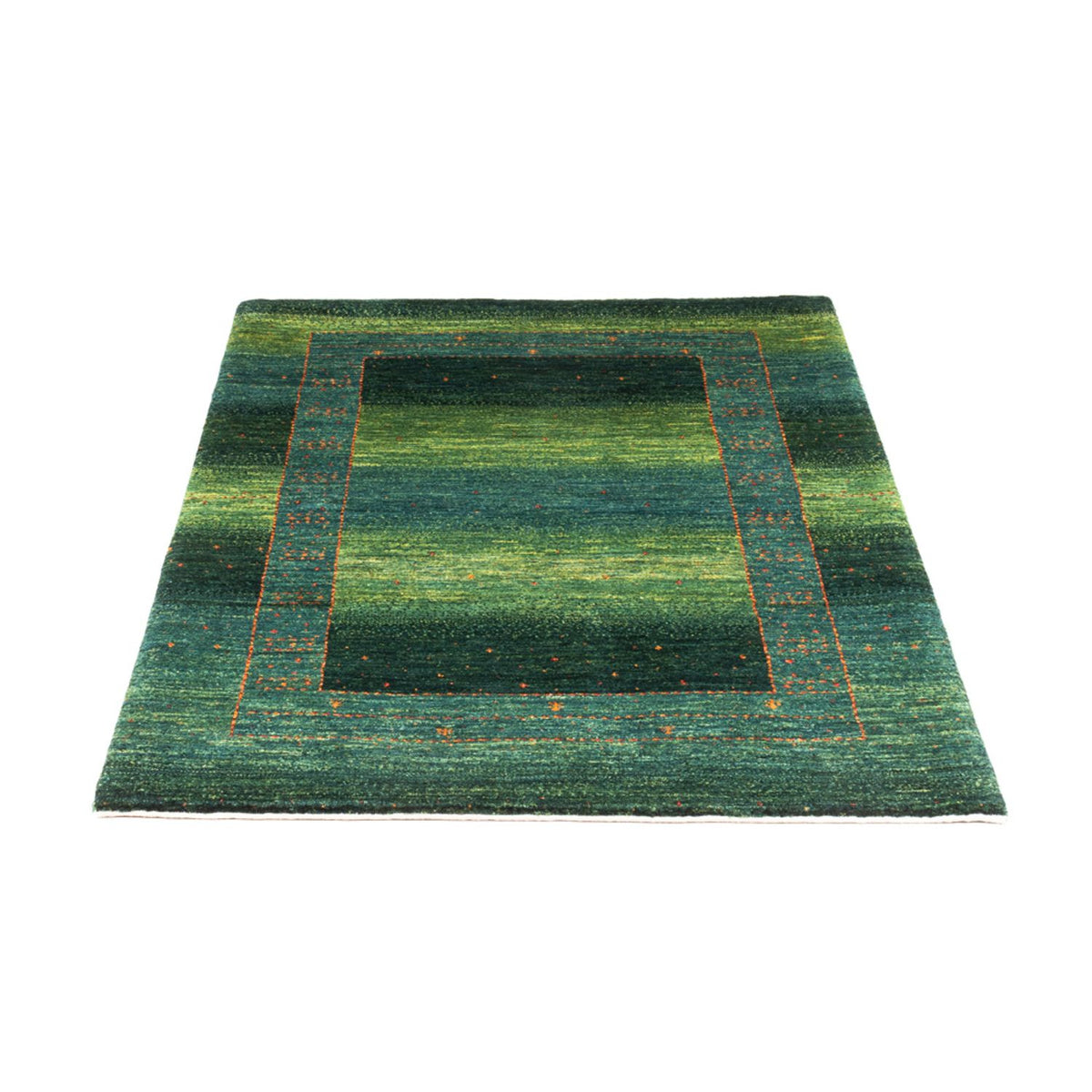 Gabbeh Rug - Loribaft Perser - 147 x 100 cm - green
