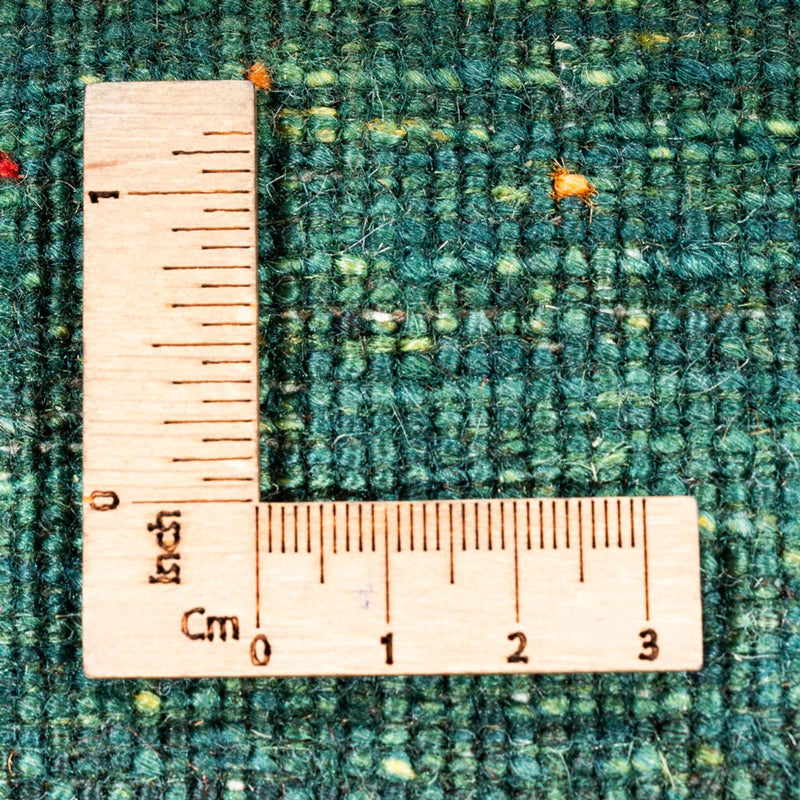 Gabbeh Rug - Loribaft Perser - 147 x 100 cm - green